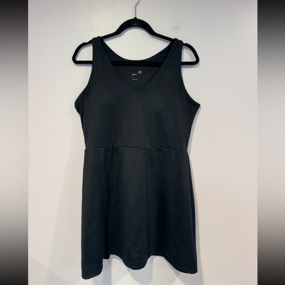Gapfit Athletic Black Sleeveless Dress with built in shorts